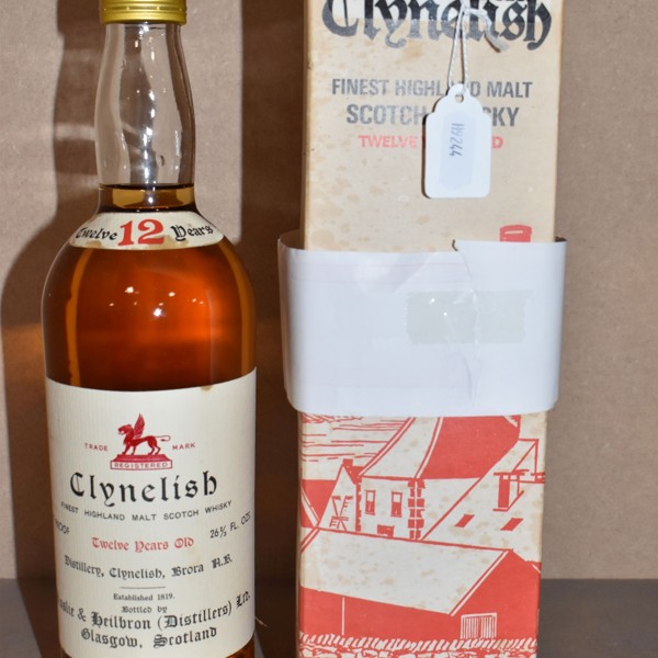 Clynelish 12 Year Old Finest Highland Malt Scotch Whisky 1970S Bottling Sold £1,050