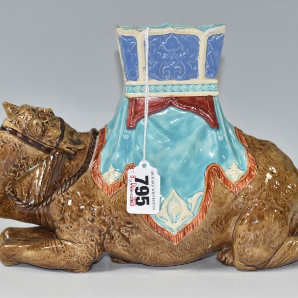 C19th Royal Worcester Camel Vase Sold £420