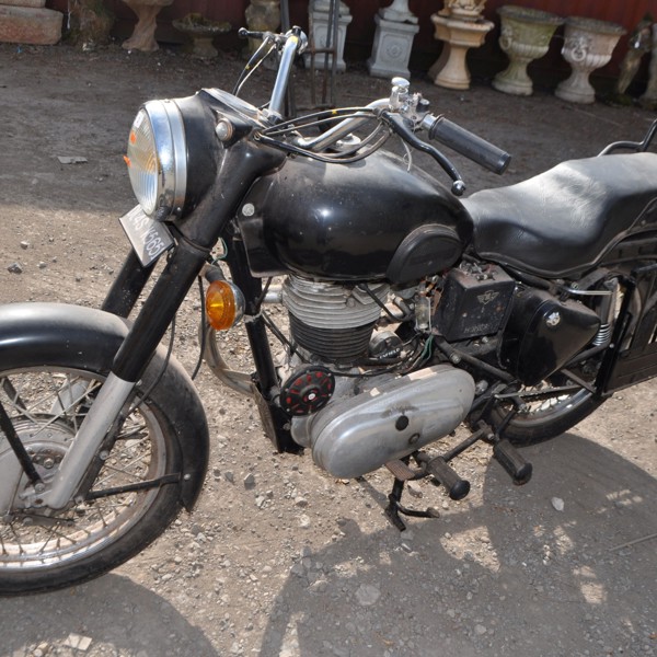 Ex Indian Military Royal Enfield Bullett Motorcycle Sold £620