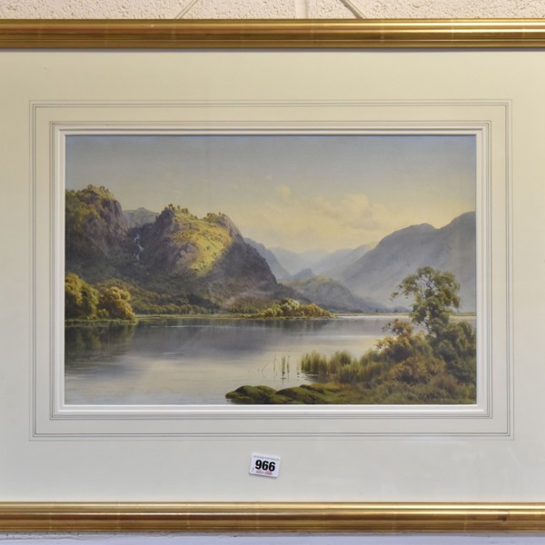 Edward Horace Thompson 'The Gateway To Borrowdale' Sold £700