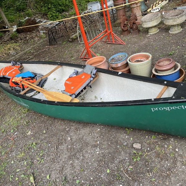 Hou Canoes Prospector Three Person Canoe Sold £380