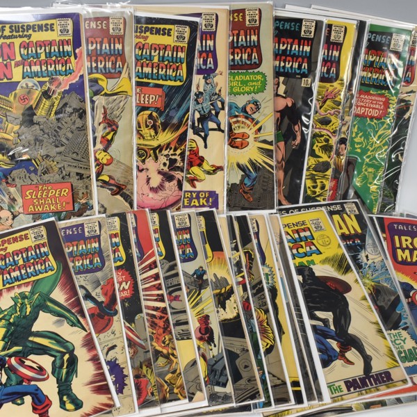 Collection Of Tales Of Suspense Marvel Comics Sold £480