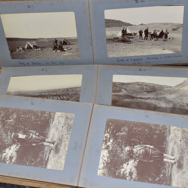 Three Albums Of 75 Photos Of 1899 1902 Asia Minor Expedition Sold £1,600