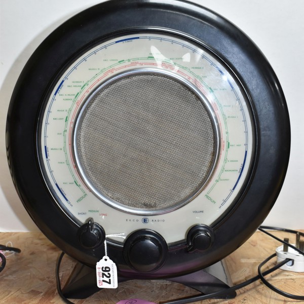 Mid C20th EKCO Radio Model A22 Sold £380
