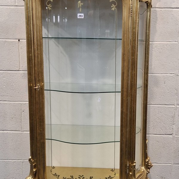 Silik Lo Stile Di Classe Display Cabinet Sold £500